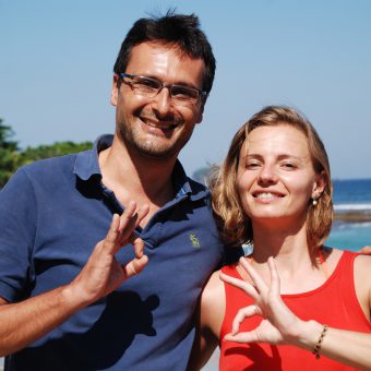 Max Kramer und Natalie Gall werden die neue Basis an Balis Ostküste leiten.