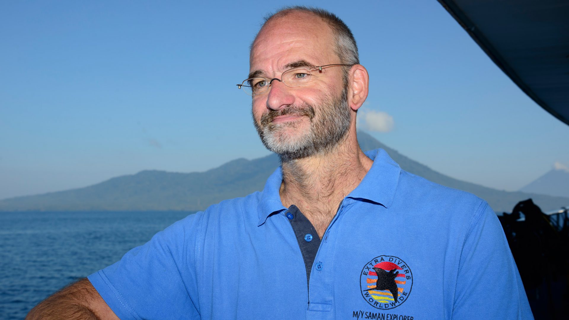Meeresbiologe Barney Seier übernimmt die Gästebetreuung auf der "Liburan Paradise".