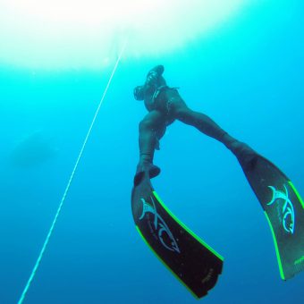 Trendsport Apnoe: Auf Fuerteventura eröffnet Werner Lau das erste SSI Freediving Center.