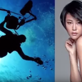 Taiwan: Das berühmte Fotomodell Olivia Ku ist bei einem UW-Shoot auf tragische Weise ums Leben gekommen. Foto: youtube.com