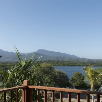 Aussicht vom Balkon: Das Menjangan Dynasty Resort eröffnet am 01. September 2016.