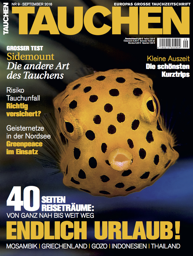 Endlich Urlaub! Neue September-Ausgabe ab sofort im Zeitschriftenhandel erhältlich!