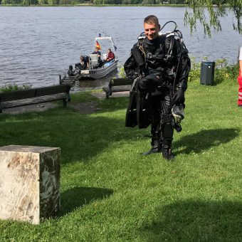 Taucher der Hamburger Polizei haben bei einer Übung für den G20-Gipfel einen verdächtigen Gegenstand gefunden –mittlerweile hat die Wasserschutzpolizei die Ermittlungen übernommen.