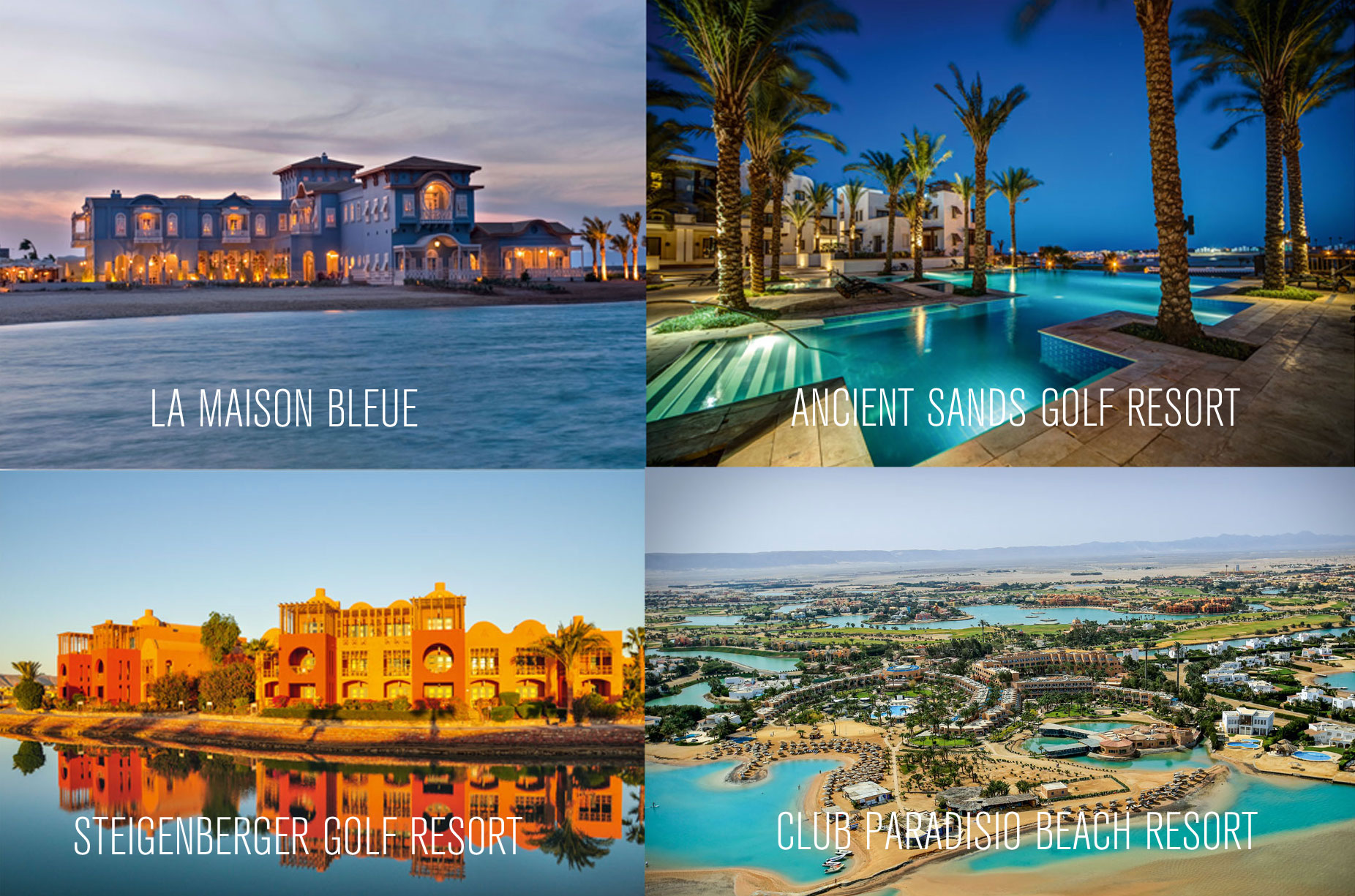 Fotos der Hotels in el gouna