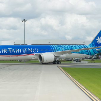 Der neue Dreamliner von Air Tahiti Nui ist seit November im Einsatz.