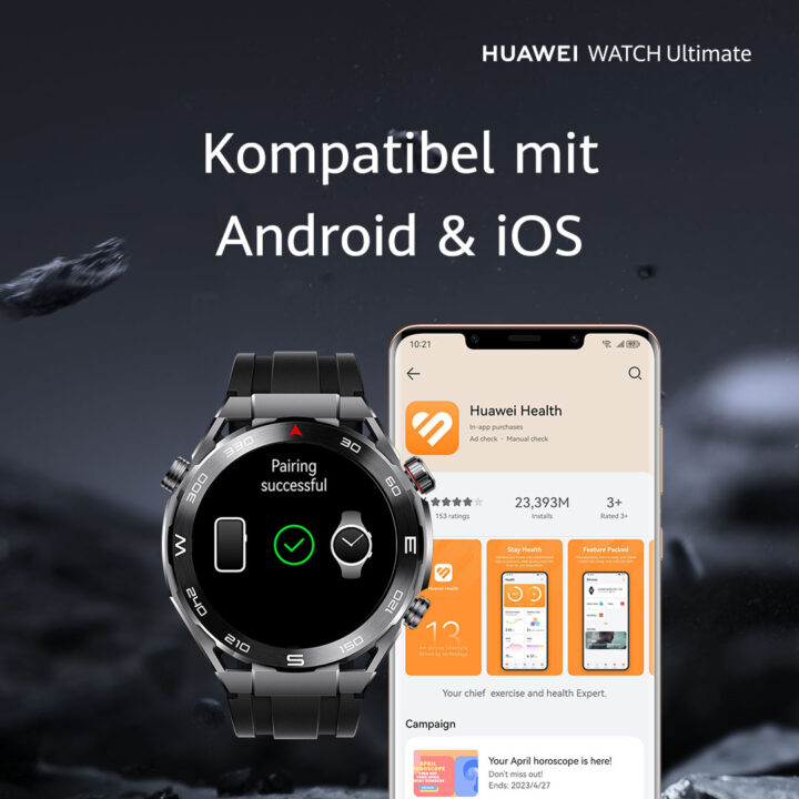 Smartwatch-Kompatibilität mit iOS und Android