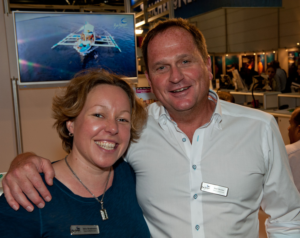 Vera Stratmann und Axel Becker von Beluga Reisen