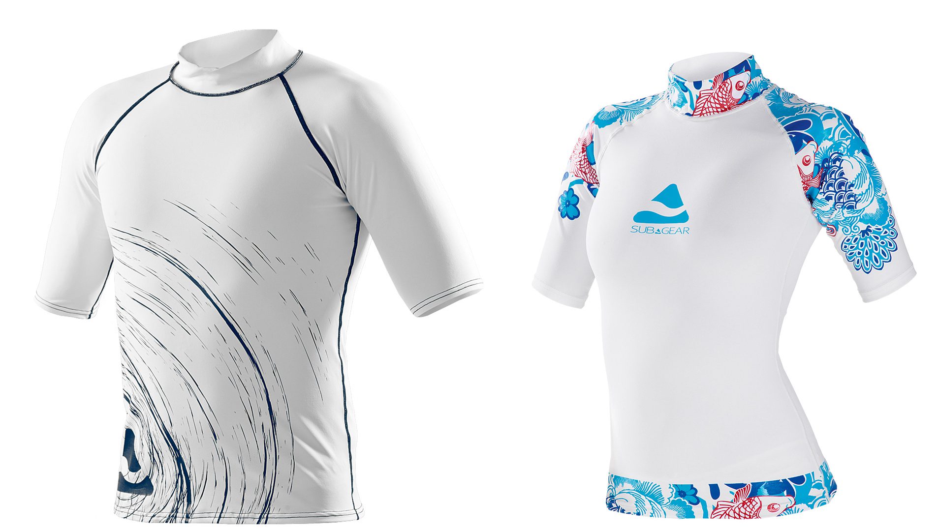 Die "Rash Guard"-Shirts von Subgear bieten Schutz vor UV-Strahlung.