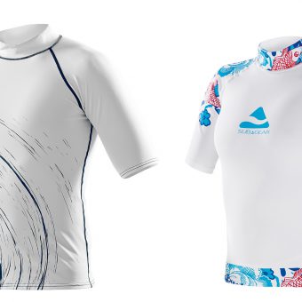 Die "Rash Guard"-Shirts von Subgear bieten Schutz vor UV-Strahlung.