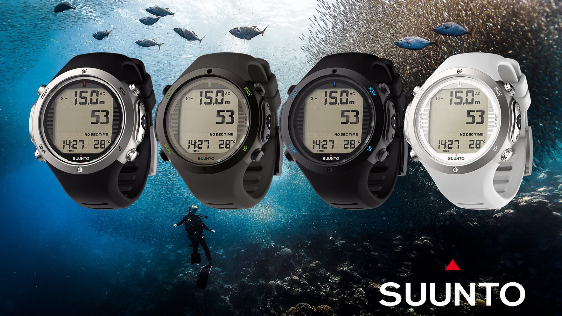 Der neue D6i Novo ist eines der Top-Produkte aus der Suunto-Produktpalette.