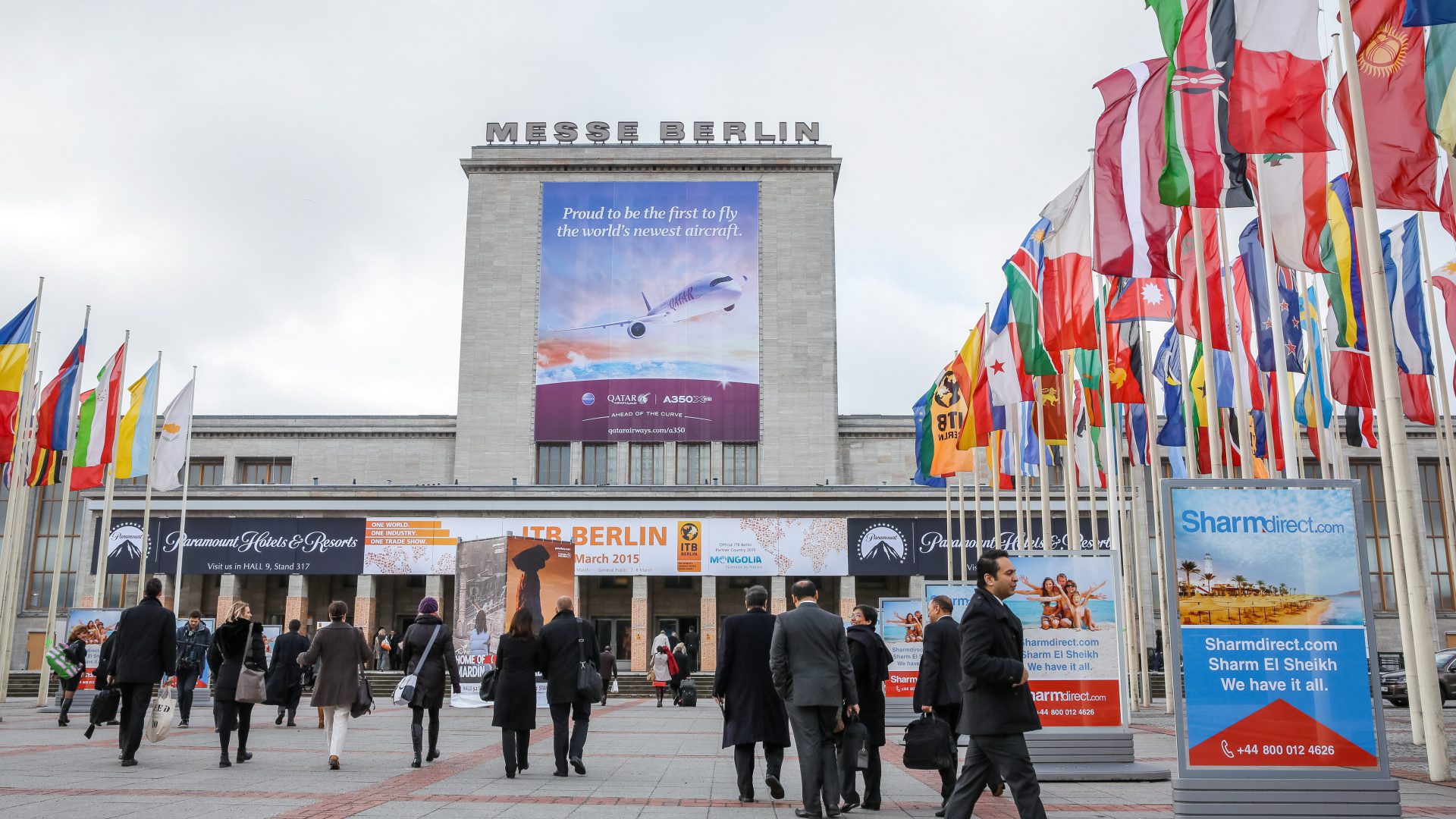 ITB Berlin 2015- Eingang Nord.