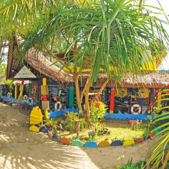 In der Takatuka Lodge auf den Philippinen kann man live dabei sein, wenn Erwachsene wieder zu Kindern werden! Foto: C. Kuhs