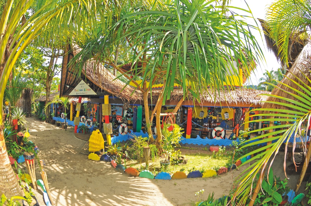 In der Takatuka Lodge auf den Philippinen kann man live dabei sein, wenn Erwachsene wieder zu Kindern werden! Foto: C. Kuhs