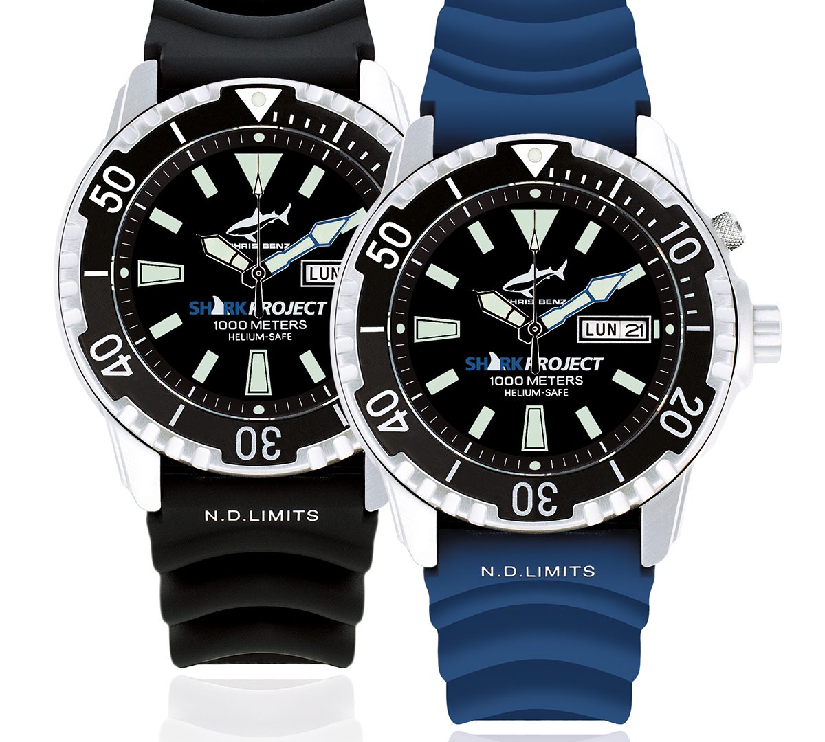 Statement am Handgelenk: Die Chris Benz Deep 1000M in der Sharkproject Edition macht optisch richtig was her.