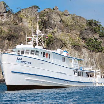 Die Sea Hunter ist ein Liveaboard der Luxusklasse.