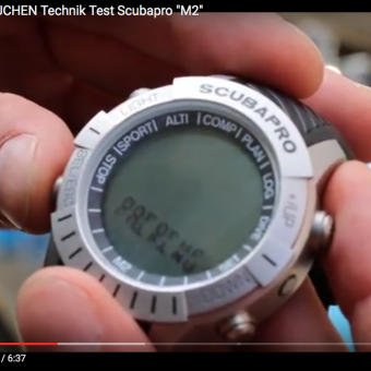 Der Scubapro "M2" im Test. Foto: YouTube