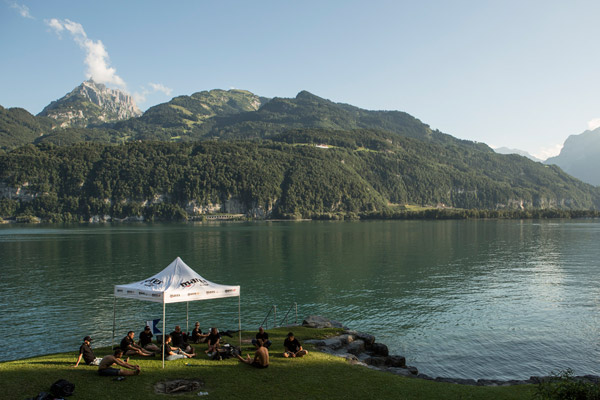 Eine traumhafte Kulisse zum Freitauchen: der Walensee.