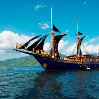 Die MSY Ilike kreuzt an den schönsten Spots Indonesiens.