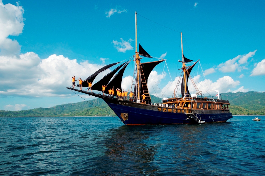 Die MSY Ilike kreuzt an den schönsten Spots Indonesiens.