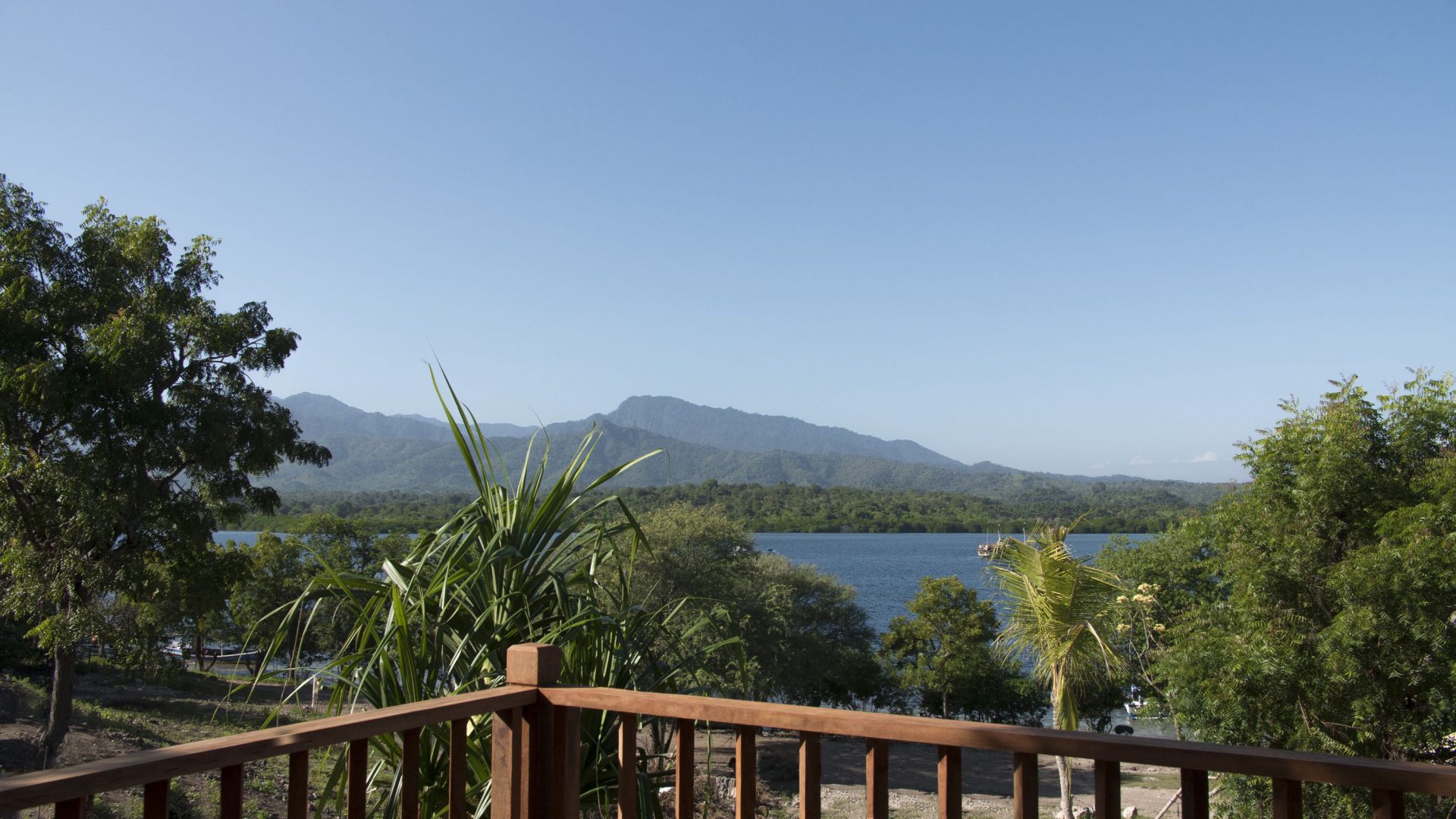 Aussicht vom Balkon: Das Menjangan Dynasty Resort eröffnet am 01. September 2016.