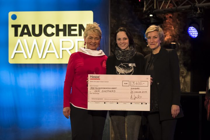 Die Einnahmeerlöse des diesjährigen Awards gehen an die Meeresschutzorganisation Sea Shepherd. Foto: Stefan von Stengel
