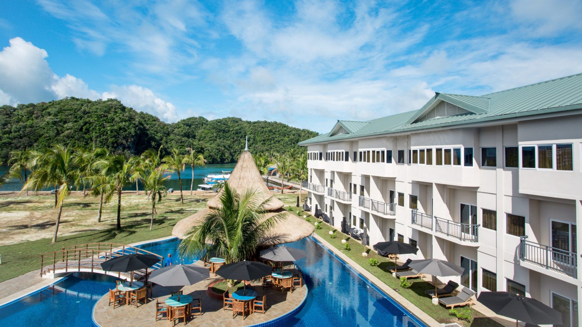 Das neue Cove Resort Palau wurde erst im Juli 2016 eröffnet.
