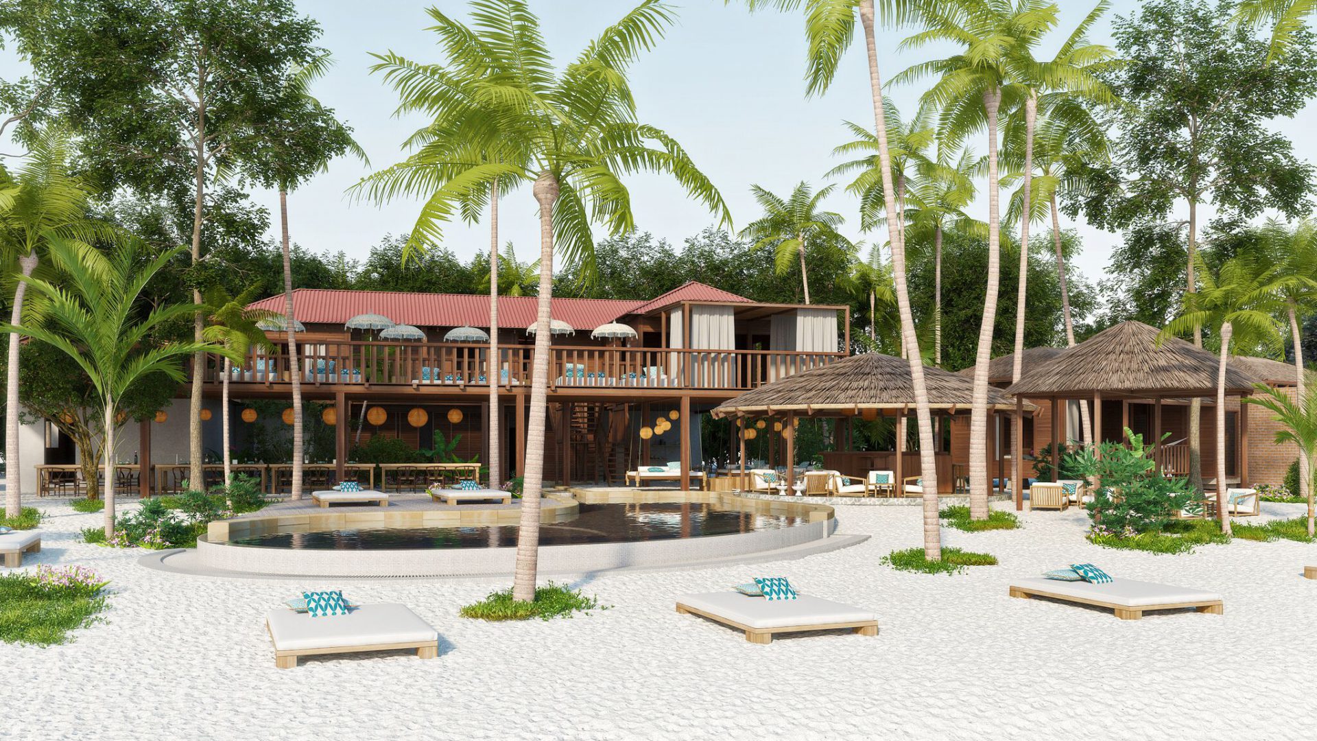 Das Kuda Laut Boutique Resort ist luxuriös und familiär.