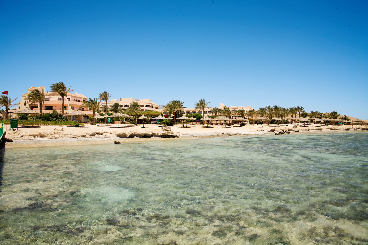El Flamenco in El Quseir: Tolles Hotel für Taucher mit Saumriffen.