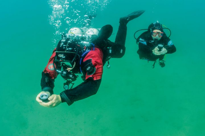 4. Das U-MUSTER: Wenn ein großflächiges Areal abgesucht wird oder mehrere Teams helfen, ist diese Raster praktisch. Foto: W. Pölzer