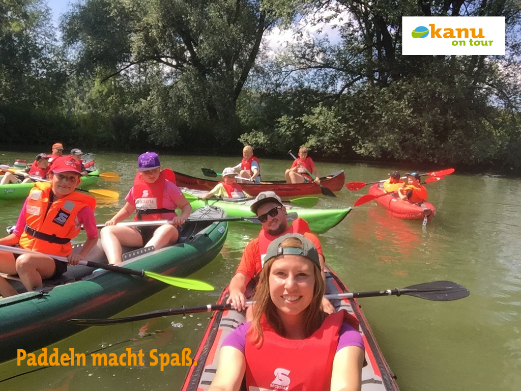 Auch in diesem Jahr gibt es wieder eine große "Kanu on Tour"-Aktion!