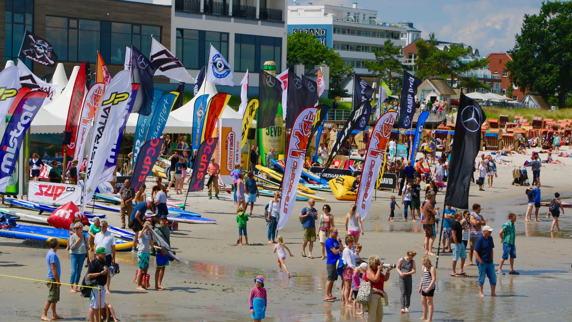 Der SUP World Cup in Scharbeutz: Auch TAUCHEN ist in diesem Jahr mit dabei.
