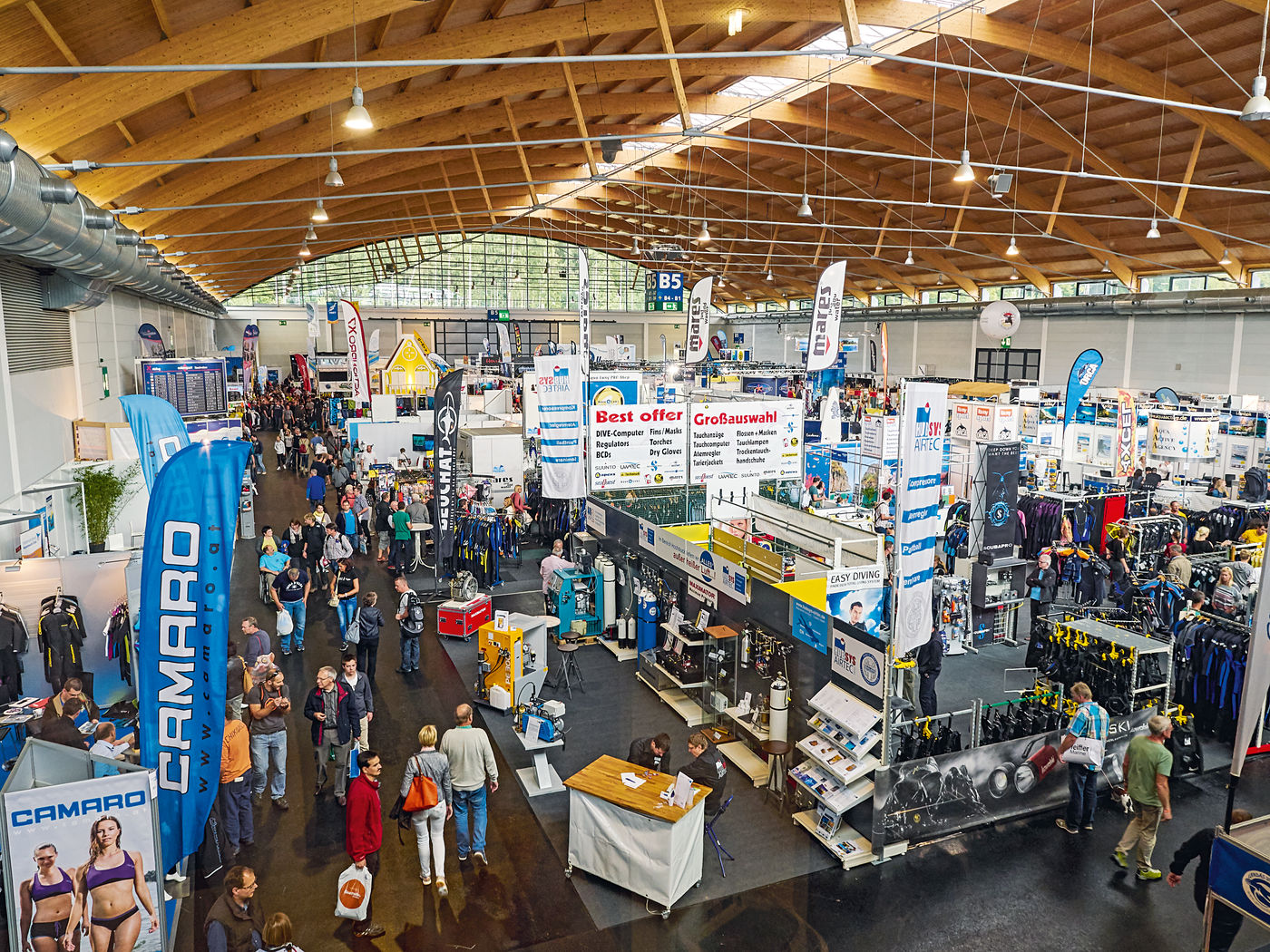 InterDive 2017: Das Team von TAUCHEN finden Sie übrigens am Stand 506 in Halle B5.