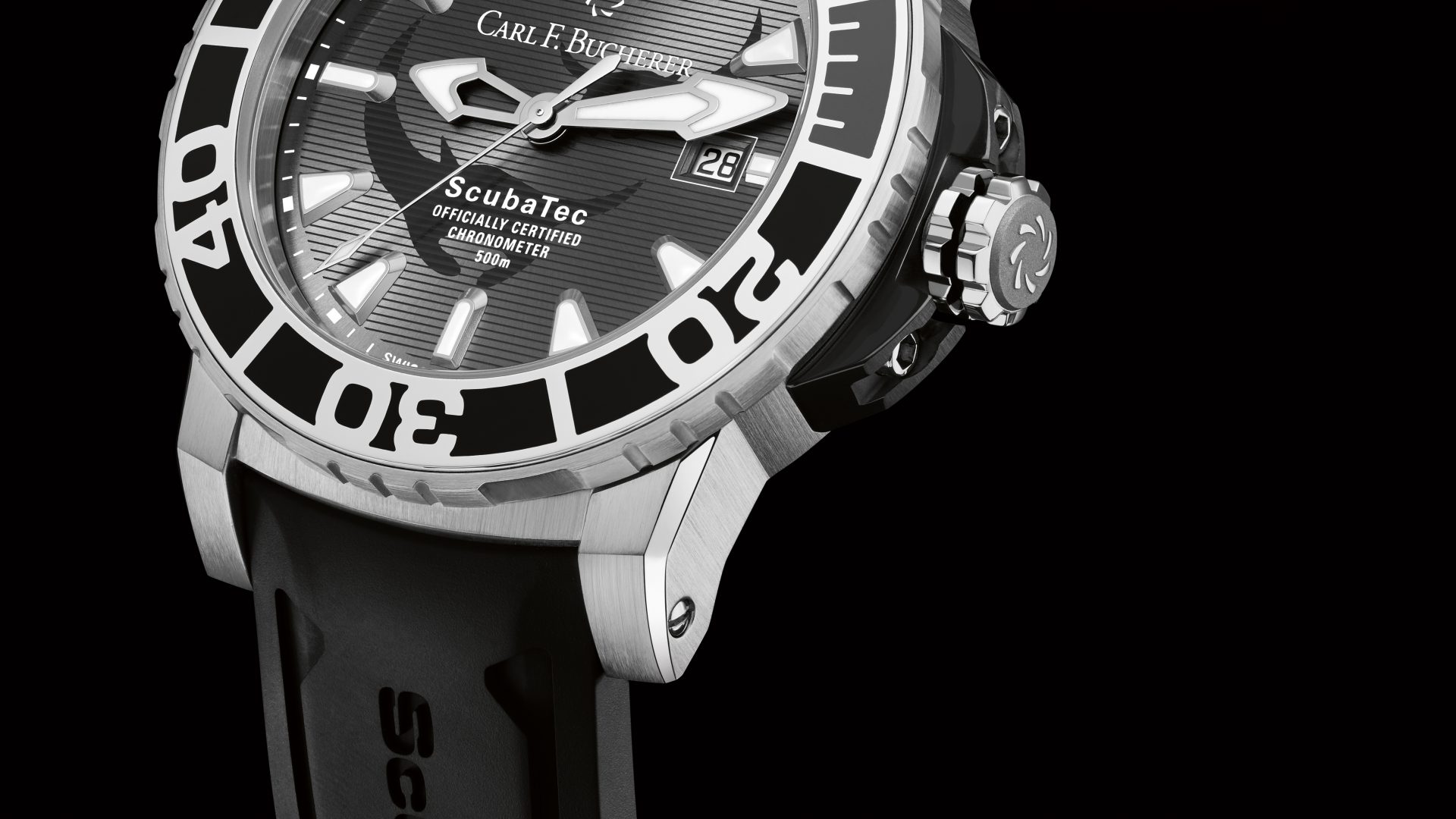 Die Bucherer Patravi ScubaTec MantaTrust: Taucheruhr und gleichzeitig Statement für Meeresschützer.