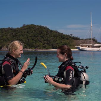 Tauchen in Indonesien: Die Emperor Divers bieten Safaris auf der "Raja Laut" zu attraktiven Preisen an.