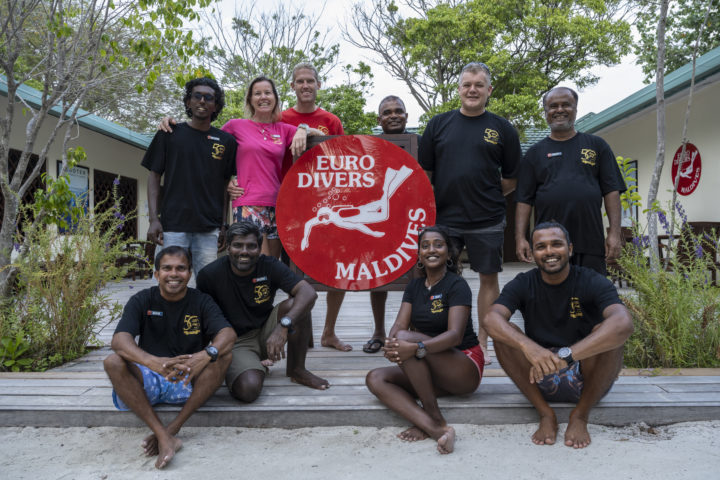 Eurodivers Team Meeru Island