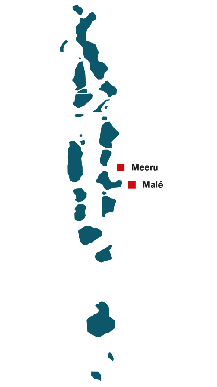 Meeru Malediven Karte