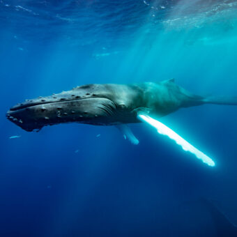 Buckelwal, Säugetier; Säuger | humpback whale; baleen whale | Cheilinae; Cheilinus undulatus