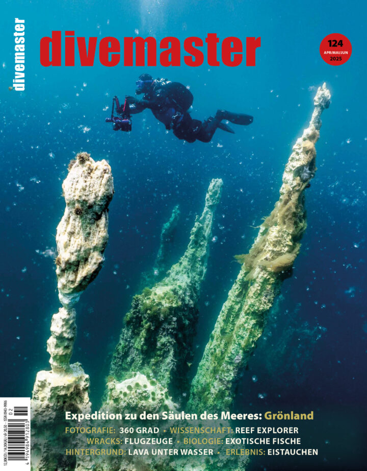 Das Cover der letzten Divemaster-Ausgabe Nr. 124